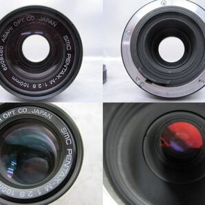 ♪ ジャンク ASAHI PENTAX MX -M smc 1：2 50mm 1：2.8 100mm 28mm フィルム カメラ レンズ の画像10