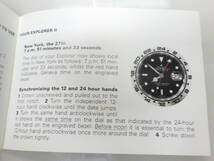 ROLEX ロレックス エクスプローラー 冊子 2008年 英語表記 4点　№2882_画像8