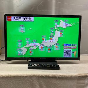 SONY 液晶テレビ KJ-24W450D 2016年製　リモコン付き