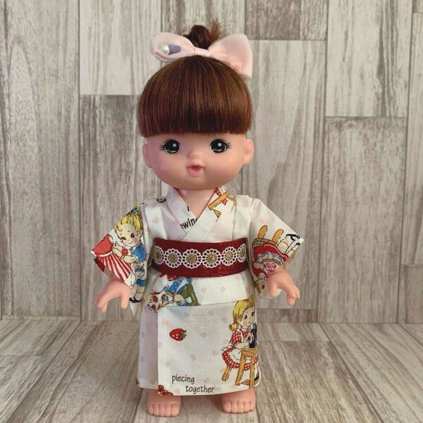 No.4970 ハンドメイド メルちゃん 浴衣ドール(26cm)値下げ