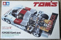 【タミヤ】1/24 トヨタ・トムス84C 未組立・当時もの（小鹿628）絶版・レア　TOYOTA TOM'S84C_画像1