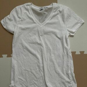 Tシャツ カットソー 半袖 無地 ホワイト