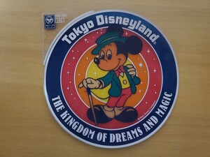  Tokyo Disney Land Tokyo Disneyland Mickey Mouse sticker seal 