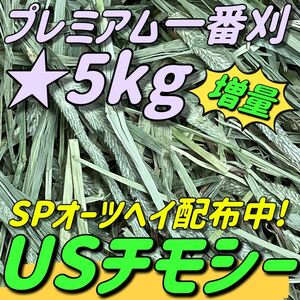 ★5.5kgチモシー★プレミアム一番刈り うさぎ 小動物用品 ペットフード 牧草 おやつ