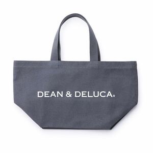 新品 DEAN&DELUCA ディーン&デルーカ グレー キャンバス トートバッグ ランチバック S エコバッグ カバン トート ショッピングバッグ 送無