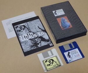 【動作確認済】MSX「シンセサウルス Ver3.0（バージョンアップ版）＋Ver2.0」[BIT2] SYNTH SAURUS ビッツー