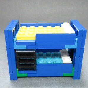 LEGO★3 正規品 ２段ベッド 家具 家財 同梱可能 レゴ シティ タウン ホテル デパート クリエイター エキスパート 家 ハウスの画像3