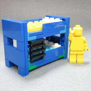 LEGO★3 正規品 ２段ベッド 家具 家財 同梱可能 レゴ シティ タウン ホテル デパート クリエイター エキスパート 家 ハウスの画像1