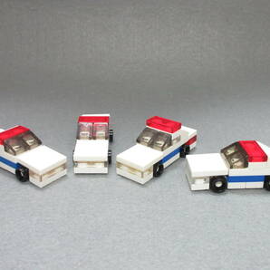 LEGO★44 正規品 ミニキット パトカー 白バイ セット 同梱可能 レゴ シティ タウン 警察 ポリス 警官 警察官 警察署 機動隊 道路 街の画像2