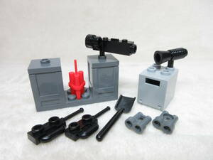 LEGO*84 стандартный товар Dyna мой to механизм gun оружие комплект включение в покупку возможность Lego City Town армия Германия . милитари Indy - Jones ..