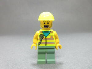 LEGO★309 正規品 街の人 作業員 ミニフィグ 同梱可能 レゴ シティ タウン 働く人 男 女 子供 会社員 レスキュー 救急隊