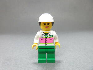 LEGO★372 正規品 街の人 女性 女の人 ミニフィグ 同梱可能 レゴ シティ タウン 働く人 男 女 子供 会社員 