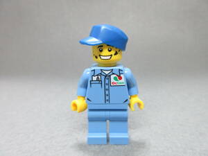 LEGO★407 正規品 街の人 男性 男の人 ミニフィグ 同梱可能 レゴ シティ タウン 働く人 男 女 子供 会社員 整備士 ガソリンスタンド