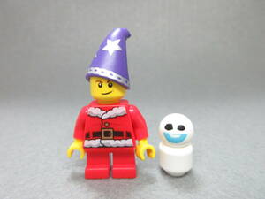 LEGO★421 正規品 街の人 男の子 雪だるま ミニフィグ 同梱可能 レゴ シティ タウン 働く人 男 女 子供 クリスマス サンタ スノーギース