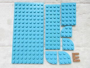 LEGO*E стандартный товар azur 8×16 основа доска др. plate детали включение в покупку возможность Lego City Town основа . материал дом здание фундамент основа Cafe кекс 