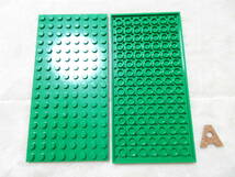 LEGO★A 正規品 緑 グリーン 8×16 基礎板 プレート 同梱可能 レゴ シティ タウン ベース 建材 家 建物 土台 ベース マインクラフト_画像2