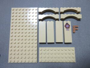 LEGO★F 正規品 タン 8×16 基礎板 プレート 同梱可能 レゴ シティ ベース 建材 家 建物 土台 ベース ファラオ 砂漠 マイクラ