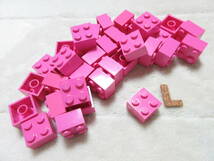 LEGO★L 正規品 35個 ダークピンク 2×2 ブロック 同梱可能 レゴ シティ クリエイター エキスパート 建材 建物 フレンズ 家 ディズニー_画像2