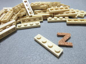 LEGO★Z 正規品 65個 タン 1×4 プレート 同梱可 レゴ シティ クリエイター エキスパート 建材 建物 フレンズ 家 ロードオブザリング