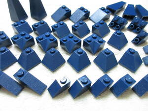 LEGO★C 正規品 ダークブルー スロープ 紺 同梱可能 レゴ シティ クリエイター エキスパート 建材 建物 マイクラ インディ屋根 家 ハウス