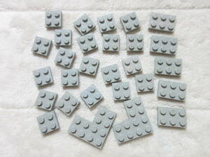 LEGO★11 正規品 年代物 旧灰 2×2 2×3 L型 プレート 同梱可能 レゴ キャッスル お城シリーズ 南海の勇者 ウェスタン スターウォーズ