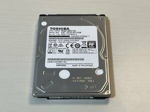 中古 東芝 TOSHIBA HDD MQ01ABD100 1TB 2.5inch SATA