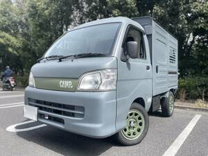 ダイハツ ハイゼット パネルバン キャンピングカー キッチンカー キャンプ 車中泊 最近エンジンオーバーホールしたのでまだまだ走ります♪