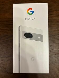 【新品未使用】 Google Pixel 7a 128GB SIMフリー au Snow ホワイト 