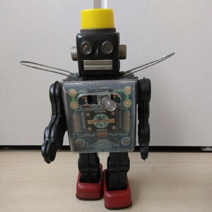  Showa Retro жестяная пластина робот Vintage подлинная вещь 