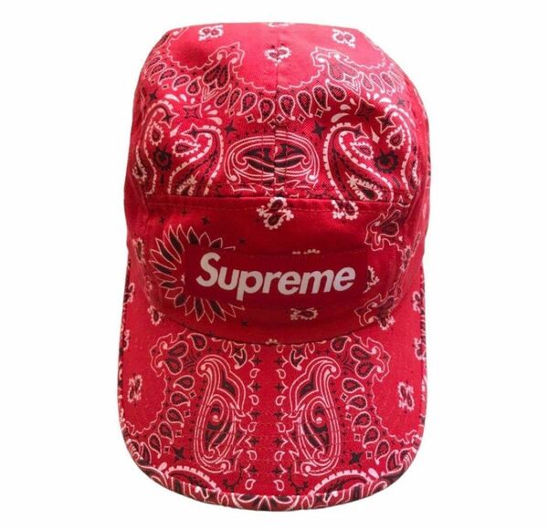 supreme キャップ シュプリーム ペイズリー USA