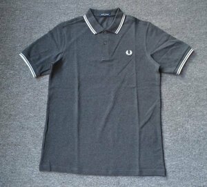  new goods men's polo-shirt FRED Fred Perry short sleeves T-shirt double la wing re-S