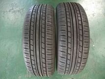 中古タイヤ ヨコハマ エコスES31 195/55R16 2本セット 20年製_画像1