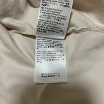 極美品 バレンシアガ 【圧巻のデザイン】 BALENCIAGA 半袖 tシャツ カットソー トップス バックロゴ メンズ ベージュ サイズXL_画像8