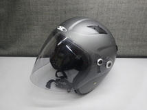 (270) LEAD X-AIR ジェットヘルメット シールド付！LARGE (Lサイズ) _画像1