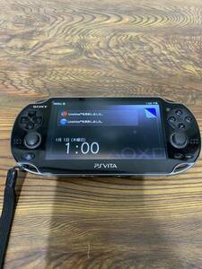 SONY ソニー PlayStation Vita プレイステーションビータ　PCH-1100 ブラック　動作確認済み　初期化済み　