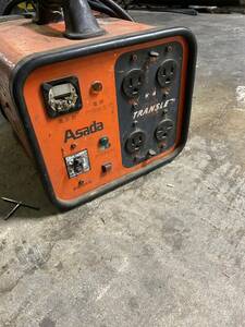 アサダ　ASADA 昇降圧兼用型 屋内用 HLV-03A型 オレンジ　現状品　直接引き取り歓迎