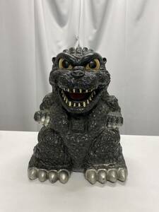 * подлинная вещь yutaka Godzilla 1994 фигурка очень большой sofvi копилка / спецэффекты монстр восток . товары SD клуб retro GODZILLA.... копилка 