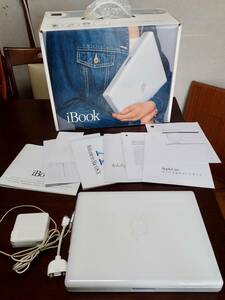 iBook G3 12インチ 本体と電源アダプターのみ　外観超美品のジャンク