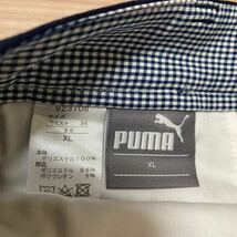 PUMA プーマ ゴルフハーフパンツ　XL メンズゴルフウェア　ゴルフパンツ　ネイビー系　ストレッチ速乾素材_画像7