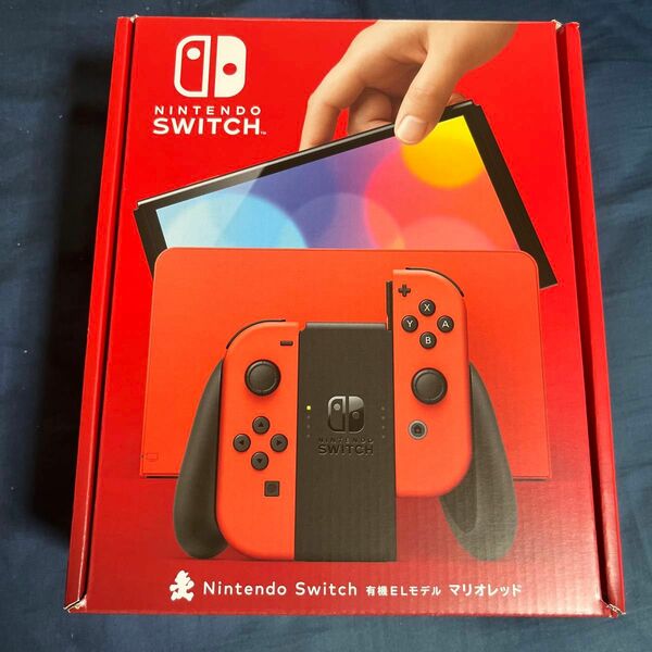 【新品未使用】ニンテンドースイッチ マリオレッド 有機ELモデル