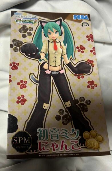 セガ SPM 初音ミク Project DIVA Arcade Future Tone 初音ミク にゃんこ　未開封品