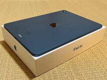 【美品】Apple 10.9インチ iPad Air 第５世代 Wi-Fiモデル 256GB ブルー MM9N3J/A（フラップケース有り）_画像4