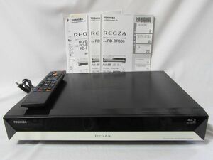 TOSHIBA REGZA 東芝 レグザ RD-BR600 HDD 500GB HDD&ブルーレイディスク レコーダー 2011年製 動作確認済み