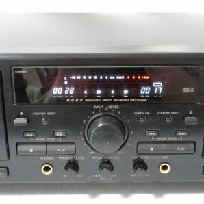 【やや難あり】Victor  ビクター TD-W313MK2Ｗ カセットデッキの画像2