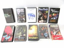 VHS ビデオテープ DEEP PURPLE ディープパープル,　RAINBOW レインボー, リッチー・ブラックモア他 25本まとめセット_画像3