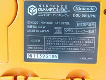 任天堂 ニンテンドー GAMECUBE ゲームキューブ DOL-101 オレンジ　通電確認済_画像4