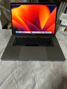 【動作品】MacBookPro 2017 15inch A1707 Corei7 7820HQ 16GB 256GB 