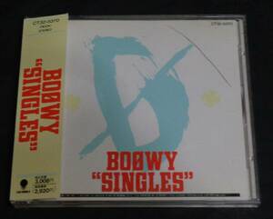 【中古】■BOOWY『SINGLES』BOφWY■帯・歌詞カード付 