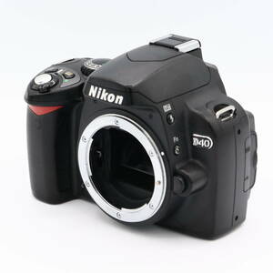 Nikon デジタル一眼レフカメラ D40 ブラック ボディ D40B　#240429_2328647　＃訳あり品