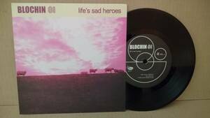 【ギターポップ 7inch】Blochin 81 / Life's Sad Heroes / gold 33 独盤 ジャーマン・ギター・ポップ・バンド